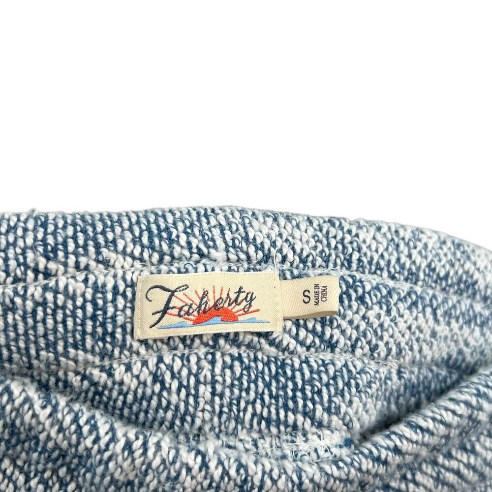 Faherty Whitewater‎ Sweatshorts Shorts Drawstring Blue Size Small - Picture 9 of 11